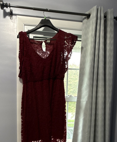 Deb 3xl burgundy lace - deb,