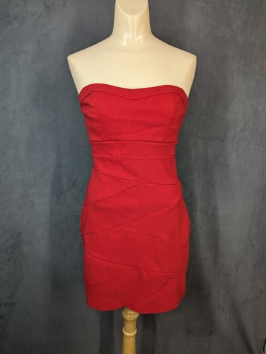 Deb dress medium red - medium,