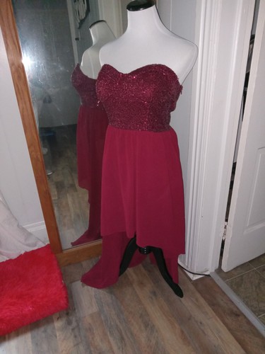 Deb medium burgundy low - hi,