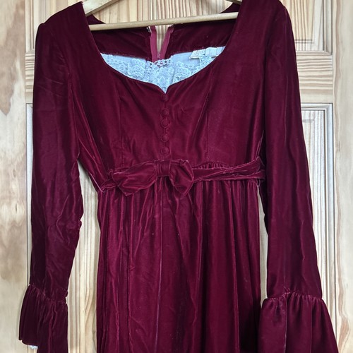Vintage velvet maxi - vintage,