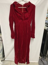 Vintage Lorri Deb Velvet Maxi