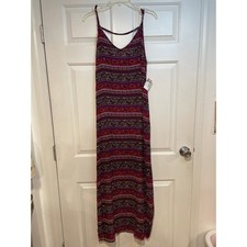 Maroon Long 90s Y2K NEW Deb